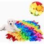 Snuffle Mat for Dogs - Nosework Blanket Feeding Mat for Small Dogs，Dog Activity Digging Toy Sniffle Mat Machine Washable, Great for Stress Release