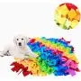 Snuffle Mat for Dogs - Nosework Blanket Feeding Mat for Small Dogs,Dog Activity Digging Toy Sniffle Mat Machine Washable, Great for Stress Release Snuffle Mat for Dogs - Nosework Blanket Feeding Mat for Small Dogs,Dog Activity Digging Toy Sniffle Mat Machine Washable, Great for Stress Release