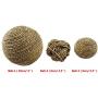 ocijf179 Rabbit Parrot Safe Chew Toy Straw Vine Rattan Ball Bite Resistant Pet Supplies 1#