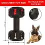 Hswaye Dog Chew Toys for Aggressive Chewers,Food Grade Non-Toxic Dental Pet Toy,Tough Durable Indestructible Dog Toys for Medium Large Dogs.Black.