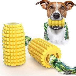 Dog Chew Toys,Tough Dog Toys for Medium Large Dogs bite-Resistant Toothbrush Dog Toy,Dog Toothbrush Chew Toys Dog Chew Corn Teeth Cleaning Bite Resistant for Dogs Dental Care