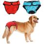 BWOGUE Premium Dog Diapers Female (Pack of 2) with Velcro Washable Reusable Sanitary Panties for Small to Large Dogs