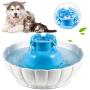 Pet Fountain Filters, Premium Replacement Pet Carbon Fountain Filters with 1Pcs Foam Filters 4Pcs Cotton Activated Carbon for Cats and Dogs Water Fountain