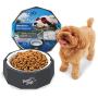 ALL FOR PAWS 2 in 1 Dog Food Water Bowl Pet Spill Free Bowl Portable Travel Puppy Dish Carry Up to 650ml