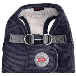 Puppia Classy Harness B, Medium, Dark Grey