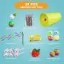 ZooZoo Cat Toy Variety Set 28PCS (Tunnel/Silvervine Matatabi Chew Stick/Mouse Tumbler/Ribbon Wand/Bell Collar/Jingle Ball/Catnip Plush/Foam Ball) Teaser Healthy Pet Stimulate Exercise Interactive Play ZooZoo Cat Toy Variety Set 28PCS (Tunnel/Silvervine Matatabi Chew Stick/Mouse Tumbler/Ribbon Wand/Bell Collar/Jingle Ball/Catnip Plush/Foam Ball) Teaser Healthy Pet Stimulate Exercise Interactive Play