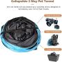 N/W Cat Tunnel, Collapsible Cat Toys, Tube Cat Toys 3 Way for Indoor & Outdoor Cats, Tunnel Bored Cat Pet Toys with Hanging Ball and 2 Pcs Mice Toys, for Cat, Puppy, Rabbit