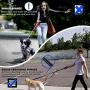 Heavy Duty Dog leashes for Large Dogs ,6Ft Reflective Multifunction Dog Leash with Car Seat Belt Bunckle,2 Padded Traffic Handle Dog Walking Training Shock Absorbing Bungee Leash for Extra Control