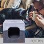 FEXTTEN Thick Felt Cat Cube Cave for IKEA Shelf - Easy Travel Cat Cube Bed - Foldable Cat Houses for Indoor Cats