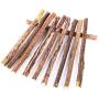 Cat Chew Toys Snacks Sticks Pure Natural Wood Polygonum Sticks Pet Cat Molar Toothpaste Stick Cat Cleaning Teeth for Small Cat to Release Pressure Funny Interactive 10PCS