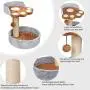 YUFU Cat Tree and Towers Kitten Small Cat Tree with Large Platform and Natural Sisal Scratching Posts for Kitten Playing Relaxing Sleeping YUFU Cat Tree and Towers Kitten Small Cat Tree with Large Platform and Natural Sisal Scratching Posts for Kitten Playing Relaxing Sleeping