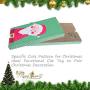 PGFUN 3 in 1 Cat Track Toy with Scratching Pad, Reversible & Replaceable Cardboard Cat Scratcher with Balls & Wand Toy