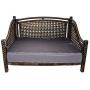 Maharaja Rattan Pet Day Bed, Indoor/Outdoor