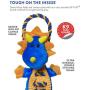 Charming Pet Tug-of-War Dog Toys - Plush Squeaky Toys with Rope for Ultimate Tugging Fun