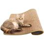 Cat Scratching Mat Sisal Mats Cat Scratching Pad Carpet Cat Scratch Rug Floor Cat Scratchers Sisal Fabric Sisal Carpet Cat Scratching Post Replacement Sisal Fabric Scratching Post 11.8 15.7