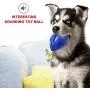 WLHOPE Dog for Rubber Football Toy Squeaky Dog Chew Ball Help Dogs Molar Clean Teeth and Stay Away from Loneliness Suitable for Small Medium Dogs (Dark Blue) WLHOPE Dog for Rubber Football Toy Squeaky Dog Chew Ball Help Dogs Molar Clean Teeth and Stay Away from Loneliness Suitable for Small Medium Dogs (Dark Blue)