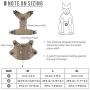 Working Dog MOLLE Vest with Handle Military No Pull Adjustable Service Vest for Large Medium Dogs with 2 Metal Buckles, No Pulling Front Leash Clip, Hook & Loop for Dog Patch