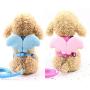 K.T Dog Cat Pet Leash Harness Collar Set with Angel Wings for Small Medium Dogs Pets