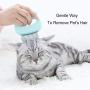 Pet Grooming Shedding Brush, Pet Cat Dog Hair Massage Shell Comb Massage Tool, Effective Deshedding Grooming Hair Remover for cat Removing Matted Fur, Knots and Tangles