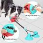 Suction Cup Dog Toy Interactive Rope Toys Can Bring You Closer to Your Pet Toy for Aggressive Chewers for Dog Cleaning Teeth Dog Chew Toy Suction Pull Resistant Toy for Aggressive Chewers