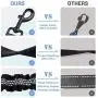 PuppyDoggy Dog Seat Belt Dog Car Seatbelts Adjustable with Padded Handle Dog Standard Leash & 2Pcs Dog Poop Bags Holder (1 Pack)