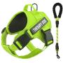 Bolux Dog Harness, No Pulling Pet Vest Harness Service Dogs Vest with Nylon Handle Easy Control in Training Pet Halters with Dog Leash for Medium Large Dogs