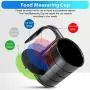 Pet Food Scoop, Dog Food Cups, Plastic Food Scoop with Measuring Lines, (Includes 1 C, 3/4 C, 1/2 C, 1/4 C), Pet Food Measuring Cups for Dog, Cat or Bird Food, Injection Molded and Dishwasher Safe Pet Food Scoop, Dog Food Cups, Plastic Food Scoop with Measuring Lines, (Includes 1 C, 3/4 C, 1/2 C, 1/4 C), Pet Food Measuring Cups for Dog, Cat or Bird Food, Injection Molded and Dishwasher Safe