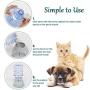 YNC Cat Water Dispenser, 1 Gallon Automatic Gravity Cat Dog Waterer, Practical Pet Water Dispenser for Cat, Small Dog and Other Small Pets