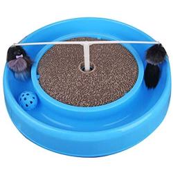 No logo MJCMMB Scratching Board for catcat Scratching Boar Pet cat Toy Trick Egg cat catching Disk Fake Mouse cat Scratch Board Combination Funny cat Kitten Toy