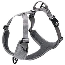 Dog Harness Outdoor Adventure II Reflective Vest with 2 Leash Attachments Matching Leash and Collar Available TLH6071