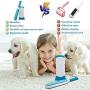 [2020 Upgrade Version] New Pet Hair Remover Brush with Self -Double-Sided Pet Hair Remover Brush The Best Pet Depilating Brush - with Self-Cleaning Base -Depilator for Dogs and Cats- Fluff and Dander