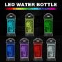 YuanDian Light Up Kids Water Bottle with 3D LED Light- 14 OZ Tritan BPA Free Eco-Friendly - 7 Color Light Cool Drinking Cups Gift for School Kids Girl Child