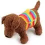SQHZJ0 Pet Dog Nappy Pants Cotton Physiological Underwear Wrap Belly Band Pets Tighten Sanitary Briefs Pants for Male Dog Rainbow SQHZJ0 Pet Dog Nappy Pants Cotton Physiological Underwear Wrap Belly Band Pets Tighten Sanitary Briefs Pants for Male Dog Rainbow