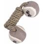 Yani DCT-6 Dog Chewing Toy Cotton Rope Bone Dumbbell Tennis Pet Teeth Cleaning Training Durable