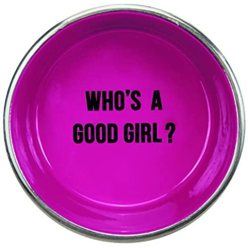 Proselect Chitchat Stainless Steel Dog Bowl