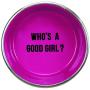 Proselect Chitchat Stainless Steel Dog Bowl