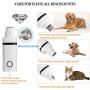 Dog Clippers Dog Nail Grinder Versatile Pet Grooming Kit Rechargeable Cordless 2-Speed Low Noise Pet Hair Nail & Trimmer with Stainless Steel Nail Clipper & File for Dog, Cat and Other Pets