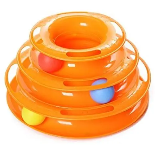 QYCL Pet Toy,New Funny Pet Toys Cat Dog Crazy Ball Disk Interactive Amusement Plate Play Disc Turntable Cat,Orange QYCL Pet Toy,New Funny Pet Toys Cat Dog Crazy Ball Disk Interactive Amusement Plate Play Disc Turntable Cat,Orange