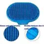 Zqyy New Grooming Pet Shampoo Brush, Dog Bath Brush, Cat Grooming Brush, Which Helps to Soothe Massage - with Adjustable Ring Handle for Long Short Haired Dogs and Cats 2pcs Zqyy New Grooming Pet Shampoo Brush, Dog Bath Brush, Cat Grooming Brush, Which Helps to Soothe Massage - with Adjustable Ring Handle for Long Short Haired Dogs and Cats 2pcs