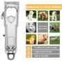 XKISS Professional Electric Dog Clippers, Detachable Blade, Low Noise, Electric Cordless Pet Cat and Dog Clippers