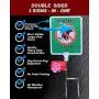 No Poop Dog Signs Poop Bag Dispenser | Stop Dogs from Pooping On Your Lawn | Sign Reads: Thanks For Cleaning Up | Protect Property | No Poo | No Pooper Scooper | (Thanks For Cleaning Up)