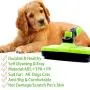 Pet Brush Self Cleaning Slicker Brush – 2019 for Dogs and Cats Including Easy Self-Cleaning Button, Soft Designed Grip Hand, Eliminates Loose Undercoat & Tangles Shedding & Hairballs(Green)