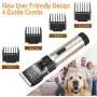 Bojafa Dog Grooming Clippers Kit Cordless Professional Low Noise Quiet Pet Clippers Rechargeable for Dogs Cats Hair Clippers Shaver Dogs Grooming Kit Set Bojafa Dog Grooming Clippers Kit Cordless Professional Low Noise Quiet Pet Clippers Rechargeable for Dogs Cats Hair Clippers Shaver Dogs Grooming Kit Set