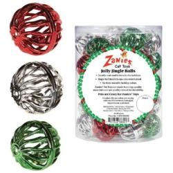 Zanies 45-Piece Jolly Jingle Ball Canister for Pets