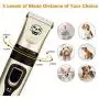WIVIC Dog Clippers, Low Noise Dogs Grooming Clippers USB Rechargeable Pet Grooming Tool Professional Dog Hair Trimmer with Comb Guides Scissors Nail Kits for Dogs Cats & Other WIVIC Dog Clippers, Low Noise Dogs Grooming Clippers USB Rechargeable Pet Grooming Tool Professional Dog Hair Trimmer with Comb Guides Scissors Nail Kits for Dogs Cats & Other