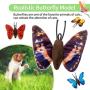 BINGPET Butterfly Catnip Toys for Indoor Cats - Interactive Cat Toys 4 Pack, Refills for Cat Teaser Wand