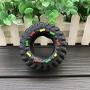 Mr.yang Tire Dog Toys Interactive Squeaky Dog Toys 1pcs（Black）