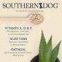 Southern Dog 2-in-1 Shampoo and Conditioner, Hypoallergenic Formula of Oatmeal and Aloe for Soothing Sensitive Skin and Anti-Itch Relief, 17oz