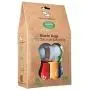 Best Pet Supplies Dog Poop Bags for Waste Refuse Cleanup, Doggy Roll Replacements for Outdoor Puppy Walking and Travel, Leak Proof and Tear Resistant, Thick Plastic - Mixed Colors, 240 Bags
