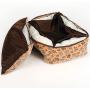 PLS Birdsong SweetSpot Bolster Dog Bed with Pillow, Extra Plush, Completely Removable Cover with Zipper